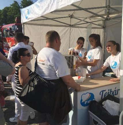 Ezer lámpás éjszakája 2016. A Tej Terméktanács saját standdal jelent meg a 2016.