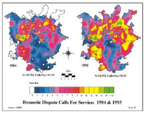 Forrás: Harries, K. (1999): Mapping Crime. Principle and Practice.