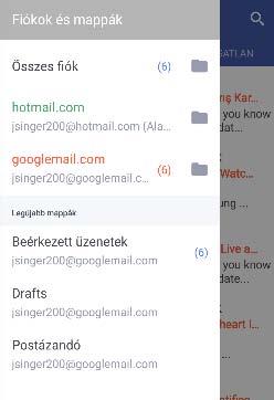 139 E-mail E-mail Levelek megtekintése A Levelezés alkalmazásban elolvashatja, elküldheti és rendszerezheti a HTC 10