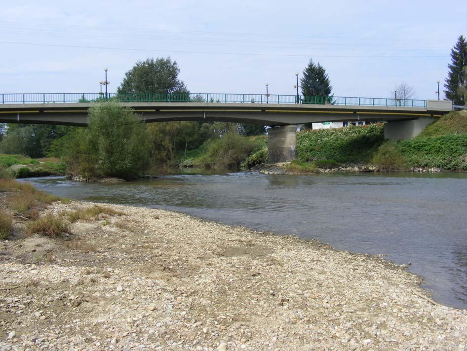 Messstelle 32: Straßenbrücke, Csörötnek Raab an der