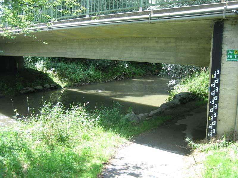 Messstelle 2: Straßenbrücke Mitterdorf Raab an der