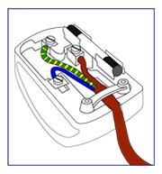 If the fitted plug is not suitable for your socket outlets, it should be cut off and an appropriate 3-pin plug fitted in its place. If the mains plug contains a fuse, this should have a value of 5A.