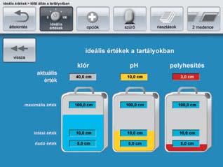 A funkciók, folyamatok és a beállitások