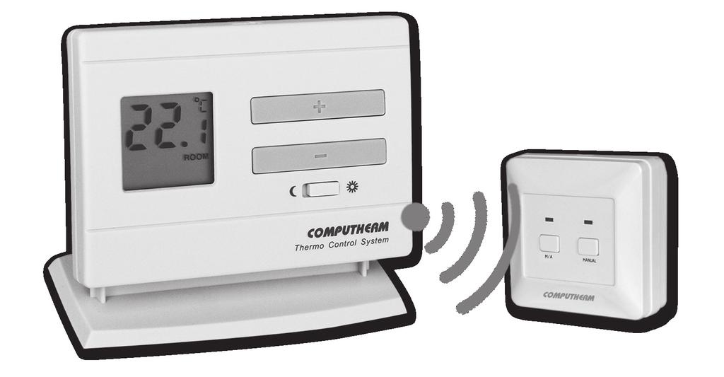 COMPUTHERM Q3RF vezeték nélküli (rádiófrekvenciás), digitális