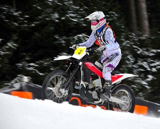 Austrian Snow Race / Eberschwang Snowspeed Hill Race / Sandra Plasser / KTM Jó kilátások és eredmények a Motul szempontjából!