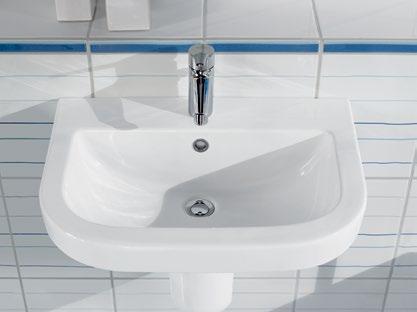 Az S mosdók az egyenes formák, míg a V mosdók a lágyabb formák kedvelőinek készültek különböző méret variációkban.