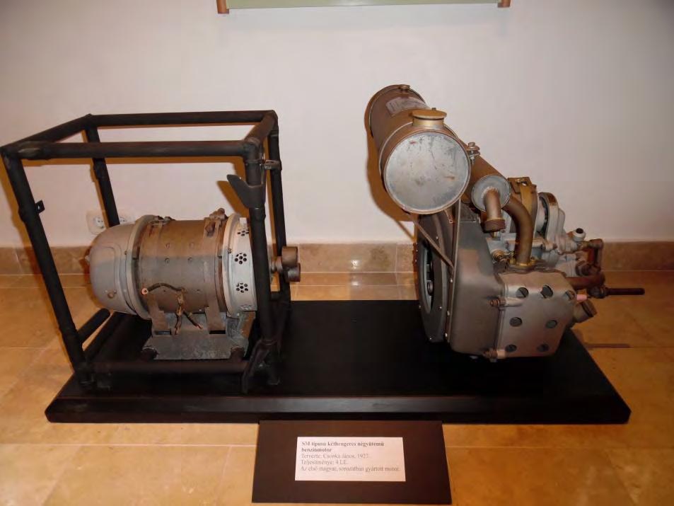 zatban is előállított hengeres, 600 cm 3 -es boxer kialakítású erőforrásokat. 1929-re fejlesztették ki a 300 cm 3 -es kéthengeres boxermotort.