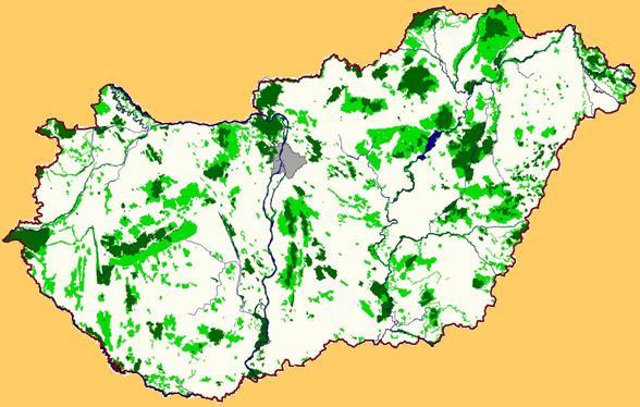 A Natura 2000 Magyarországon Országos jelentőségű védett természeti területek és a