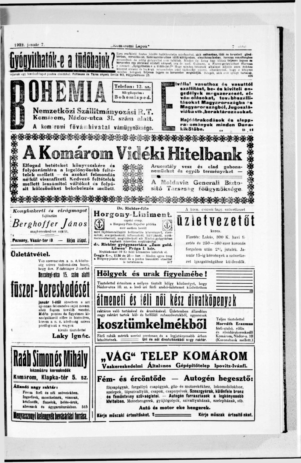 l.z>n endkívül ooto Ud*«tollkti ttj mindzokt, kik thmbn, tüdő *8 to-okbll gumi koiján. H m tw.in tsthsutbi idült ku w\ nsoitbn. ho««e k-dtnegb^ «/ :»>-.-.tn.'k ÓH o.l.lij tyójyu ki m tláltk.