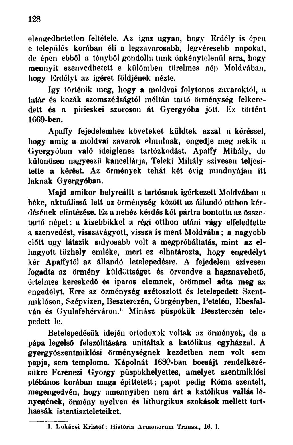 128 elengedhetetlen feltétele.