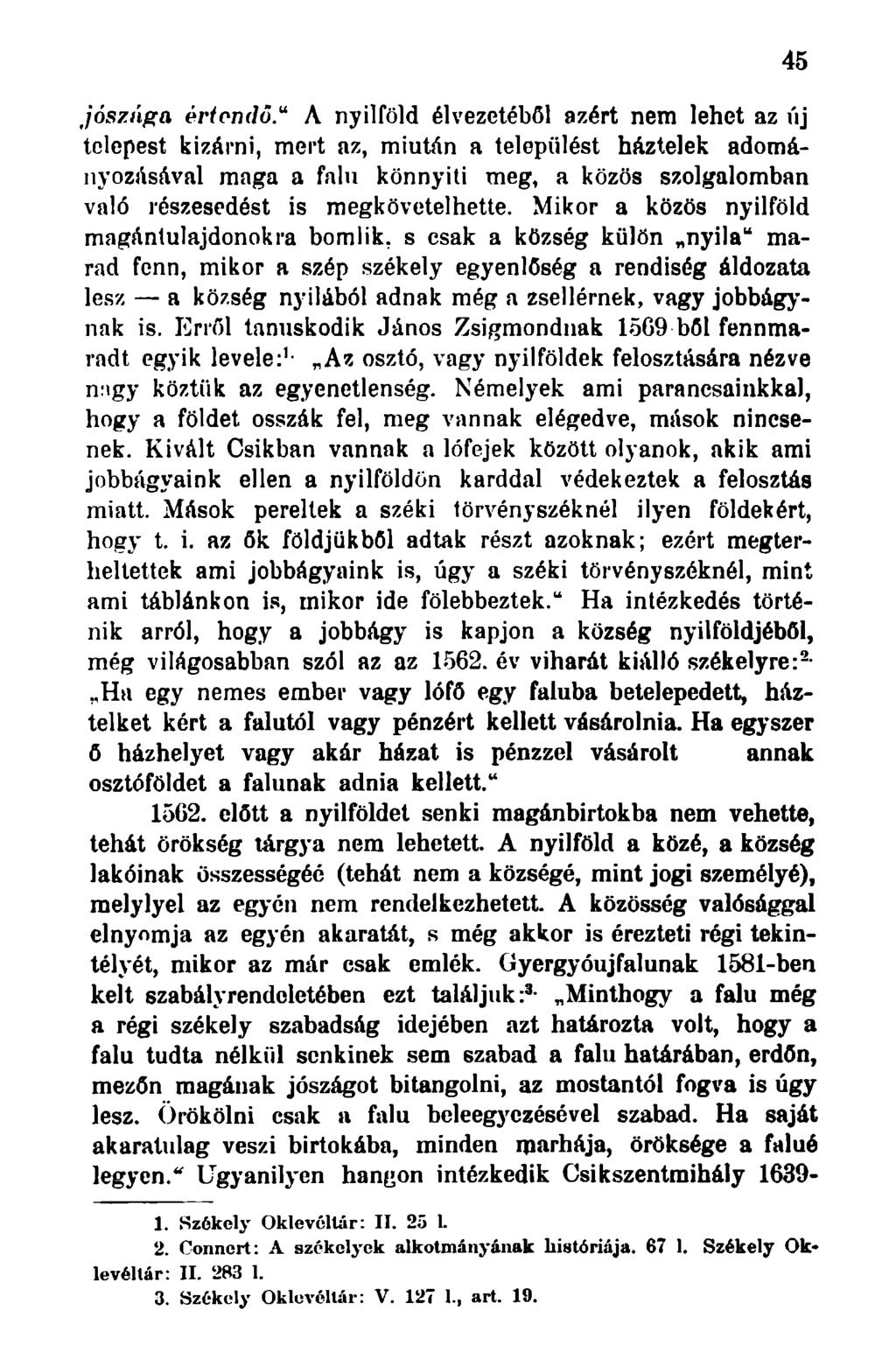 jószága értendő.