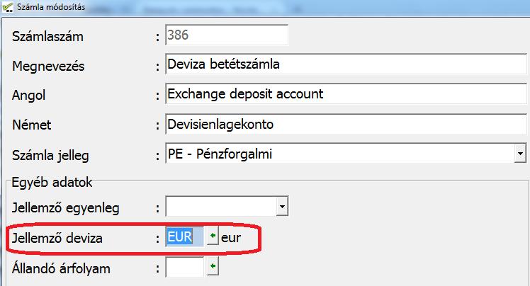 A Törzsadatok / Naplók menüpontba kell belépni és javasolt egy devizás napló létrehozása.