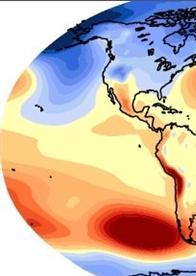 A felső ábrák a téli, az alsó a nyári változásokat mutatják. A változások mértéke Közép-Európában is eltér egymástól. 5.