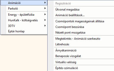 15. Modulok 1437 15.7. Animáció Bevezetés Az ARCHLine.XP renderelő modulja renderelt képek sorozatával egy.avi formátumú filmet hoz létre. 15.7.1. Animáció létrehozása útvonallal Az animáció létrehozásához szükség van egy útvonalra, amelyen a kamera mozog, illetve az útvonal minden egyes pontjában a nézett pont megadására.