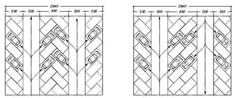 15. Modulok 1479 15.10.7. Új parkolóhely Az automatikusan létrehozott parkoló egyszerűen szerkeszthető geometriai formákkal vagy parkolóhelyek beszúrásával, törlésével soronként vagy különkülön.