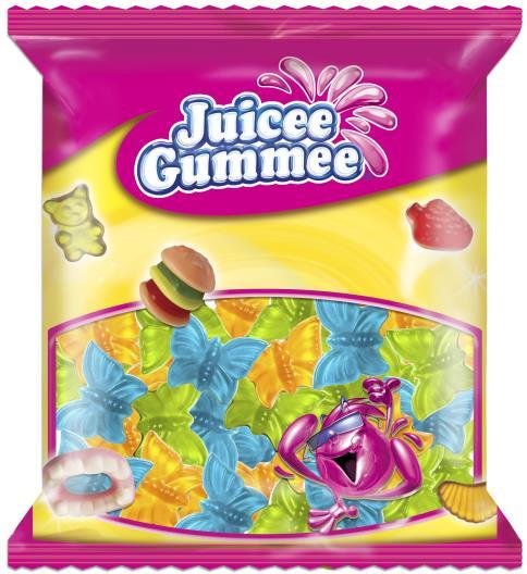 Juicee Gummee Gumicukrok Lédig 1kg Juicee Gummee Kólás