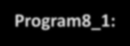 vezérlése MAX7219 IC-vel Program8_3: