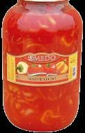 konzerv 2050 g Almapaprika, üveges (csípősség mentes) Almapaprika, üveges (csípős)