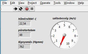 küldi a mért értékeket (7. ábra).