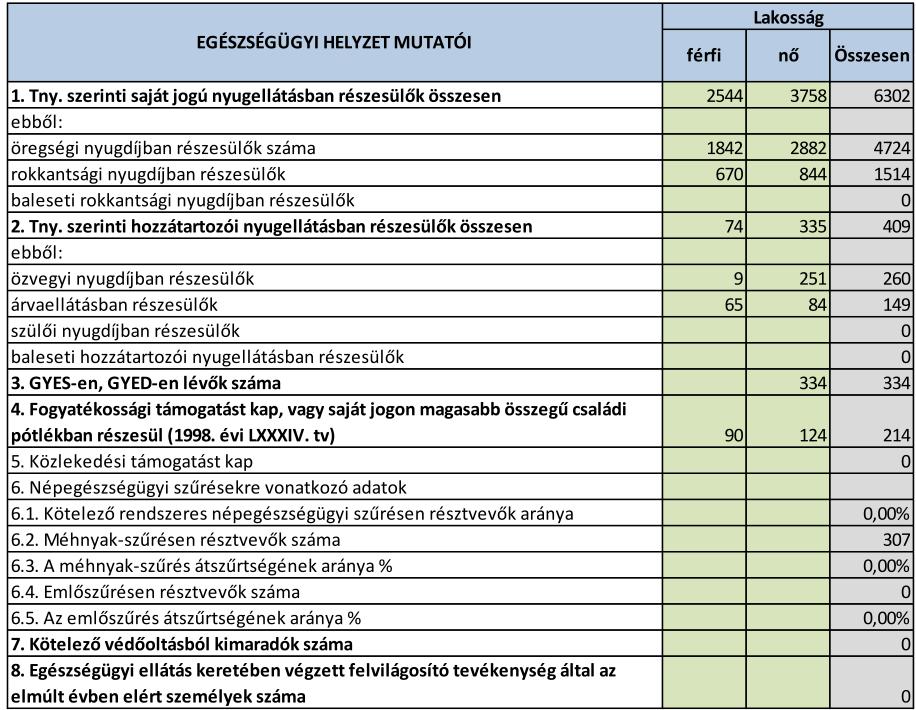 A lakosság gyógyszerekkel és gyógyászati segédeszközökkel való ellátását 7 gyógyszertár