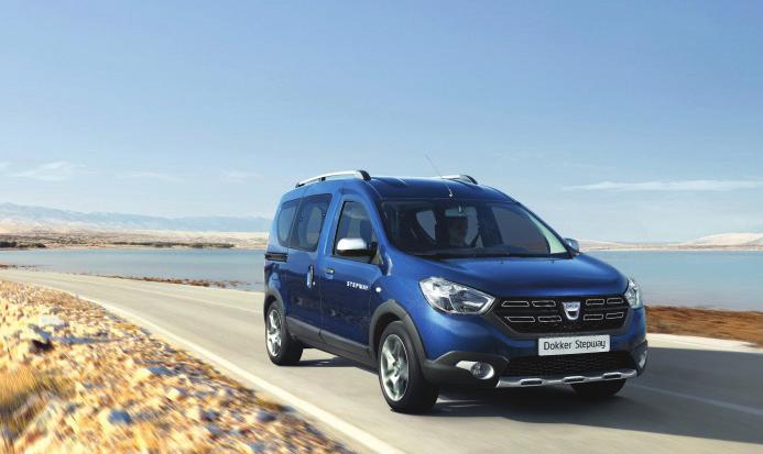 Dacia Dokker vagy 100 000 km GARANCIA Motor Access Ambiance Arctic Outdoor 1,6 75 kw / 102 LE 2 790 000 2 930 000 3 280 000 1,2 TCe 85 kw / 115 LE 3 940 000 1,5 dci 55 kw / 75 LE 3 390 000 3 740 000