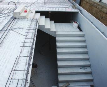 Tervezés Leier egyenes karú lépcső A legáltalánosabb, legkedveltebb, legkényelmesebb lépcsőfajta.