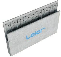 LEIER KÉREGFAL (LKF) Leier kéregfal (LKF) A Leier kéregfal (LKF) nagyméretű, előregyártott vasbeton falpanel, amely kétoldali (külső és belső) vasbeton kéregrészből (mint bennmaradó zsaluzatból) és