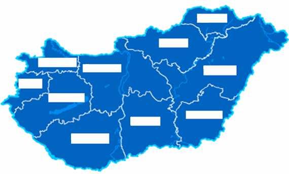 4. Térben és időben A térképen lévő sorszámok egy-egy nemzeti park helyét mutatják. Írd a sorszám után a pontozott vonalra a nemzeti park nevét és létrejöttének évszámát!