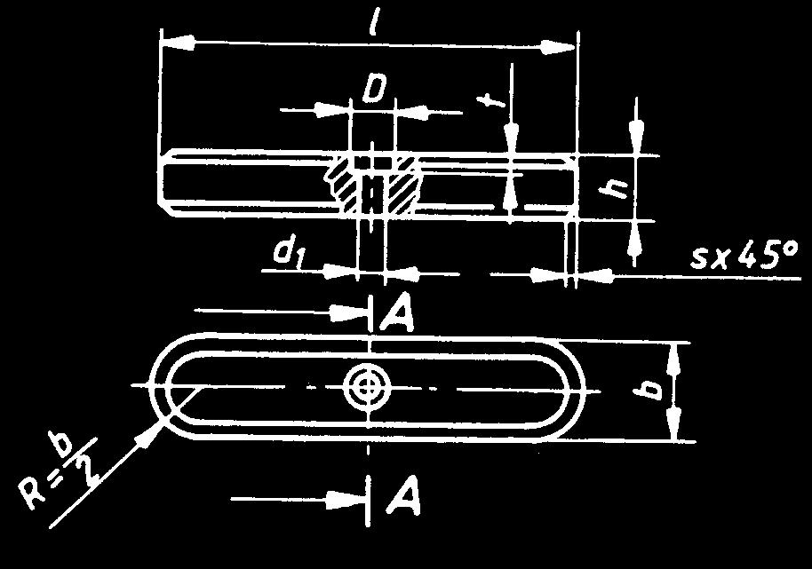 A fészkes retesz szemléltető képe 270. ábra 272. ábra 1.alak 2.alak 3.alak 3 273. ábra 271. ábra 16.2. Reteszkötések és ábrázolásuk A szabványos retesz 1.