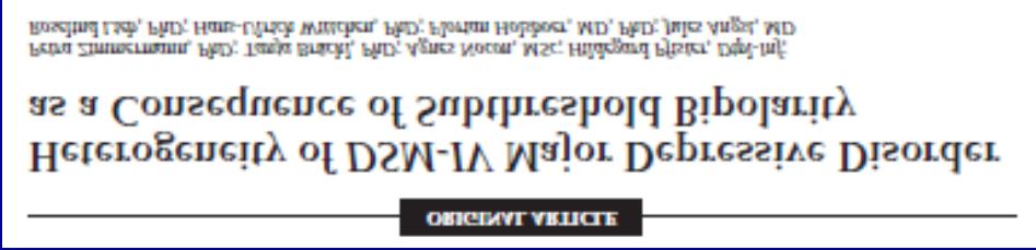 DSM-IV/DSM-5 (unipoláris) MDD és bipolaritás 37% 36-41% of unipolar