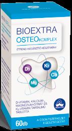 Könnyen hasznosítható szerves kalciumot, mnéziumot, K2-vitamint és D-vitamint tartalmazó kombinált étrend-kiegészítő a csontszerkezet