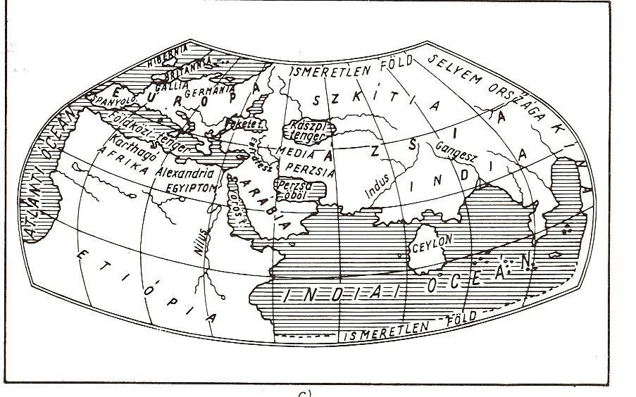Ptolemaiosz geográfiai tevékenysége: