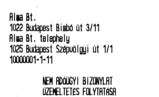 A funkció elindítása csak hálózati tápellátás mellett indítható el, valamint az ÜZEMELTETÉS FOLYTATÁSA (I/N)