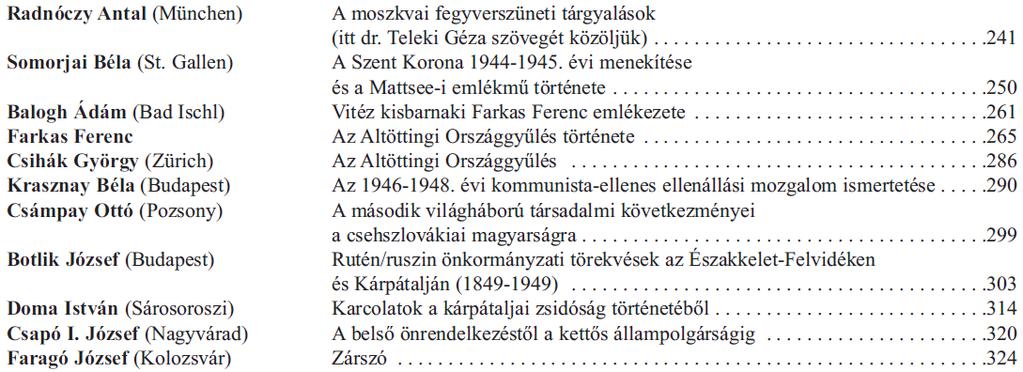 Acta Historica Hungarica Turiciensia XVI. évfolyam 1. szám. A ZMTE 35.