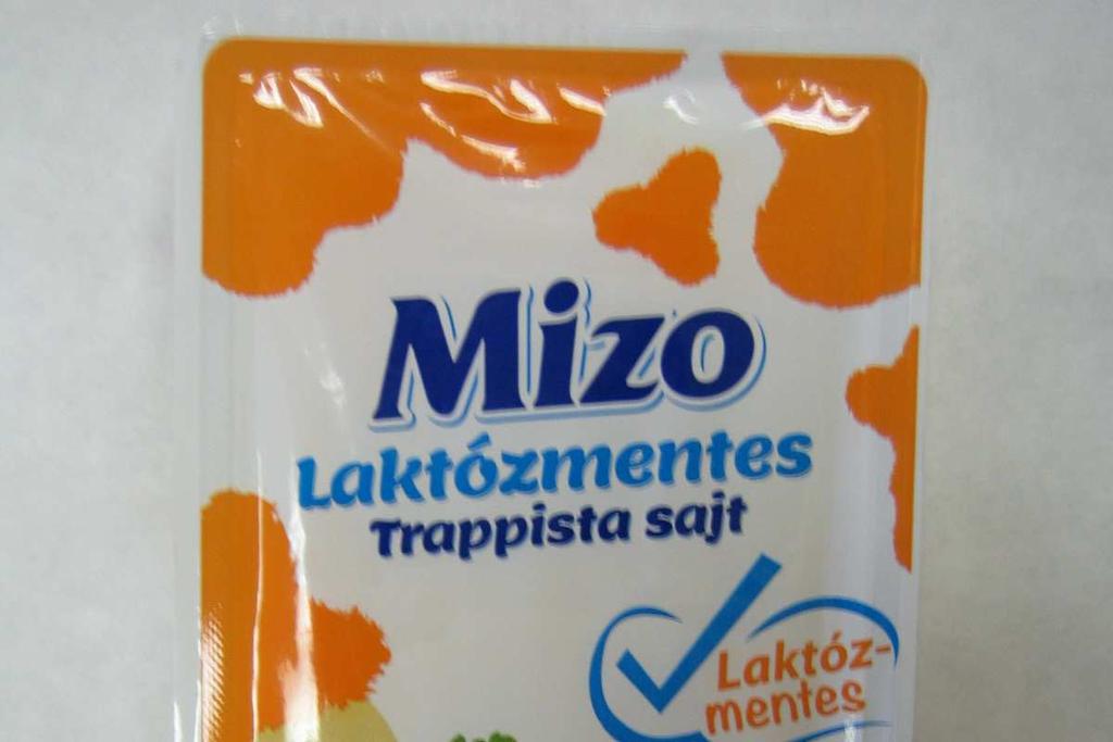 Mizo Laktózmentes Trappista sajt 0,125
