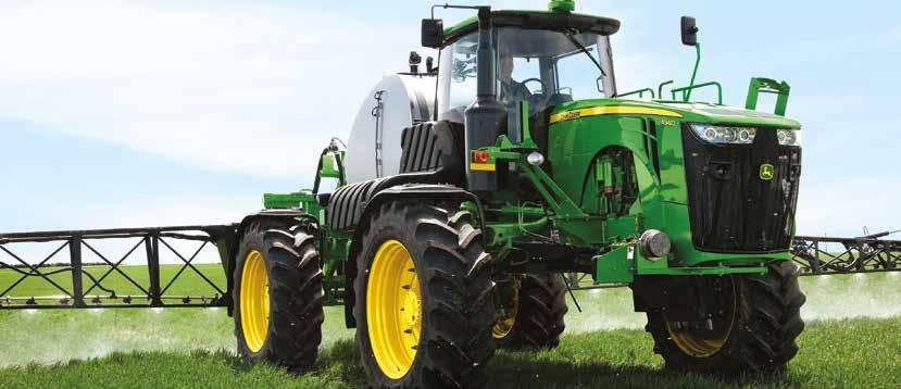 MUNKAGÉPEK- Gépajánlat 2017 JOHN DEERE 4940-ES PERMETEZŐKSZÁNTÓFÖLDI PERMETEZŐGÉPEK A John Deere 4940 permetező/ műtrágyaszóró gép kiváló légrugós kerékfelfüggesztésének és egyedülálló