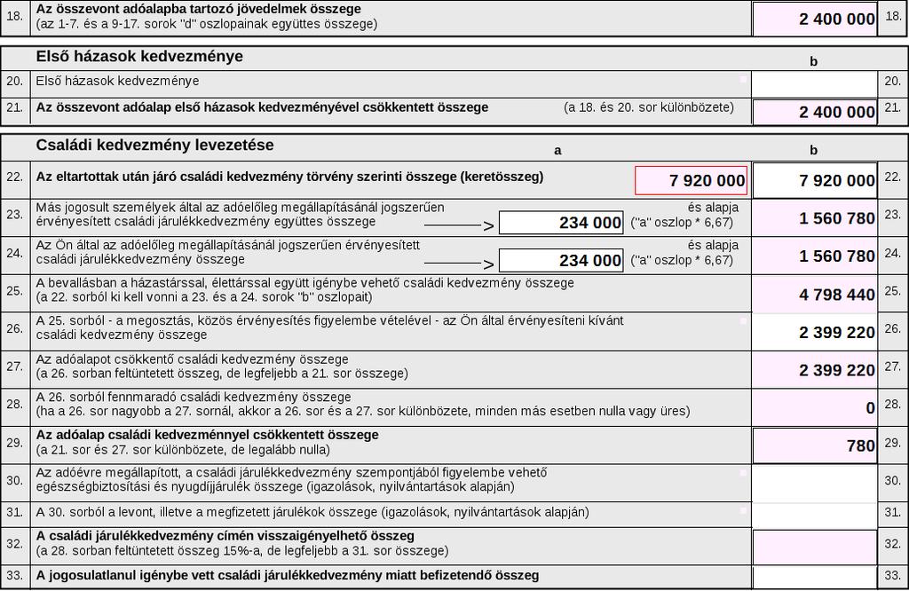 65 7. példa: A 6.