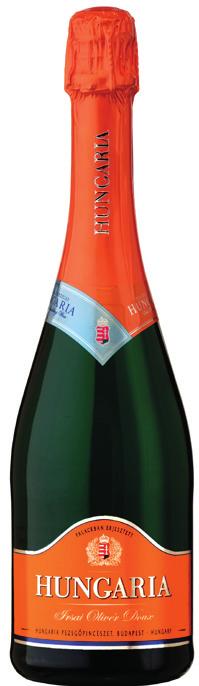 1390 HUF/100 ml 5990 HUF/500 ml Pezsgők / Sparkling Wines Hungaria extra dry Etyek-Buda 1590 HUF/200 ml