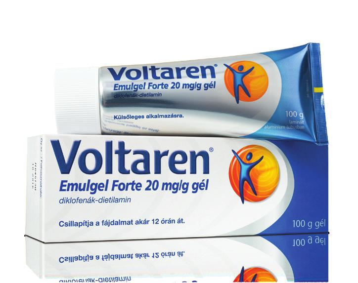 Fájdalomcsillapítás 76 Ft/db L ME Á RO G VÁ S Voltaren Dolo 25 mg bevont tabletta 20 Ft