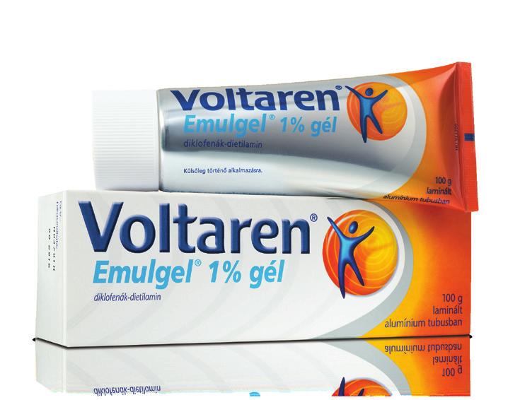 Ft/g L ME Á RO 30,697 Ft/g 2115 Ft 3070 Voltaren Emulgel 1% gél 100 g Voltaren Emulgel