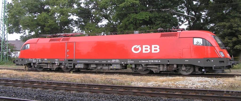 ÖBB 1116 villamos mozdonyokba MIREL VZ1