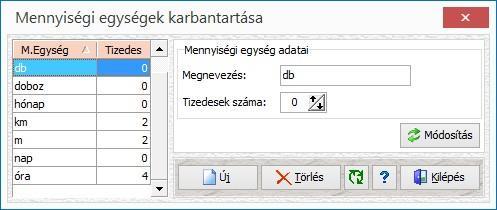 A Termék lista gmbbal megnézheti mely termékeket és szlgáltatáskat srlta adtt termékcsprt/termékfajtába. Lehetősége van a Fgd és Ejtsd technikával áthelyezni másik csprtba is az adtt terméket ill.