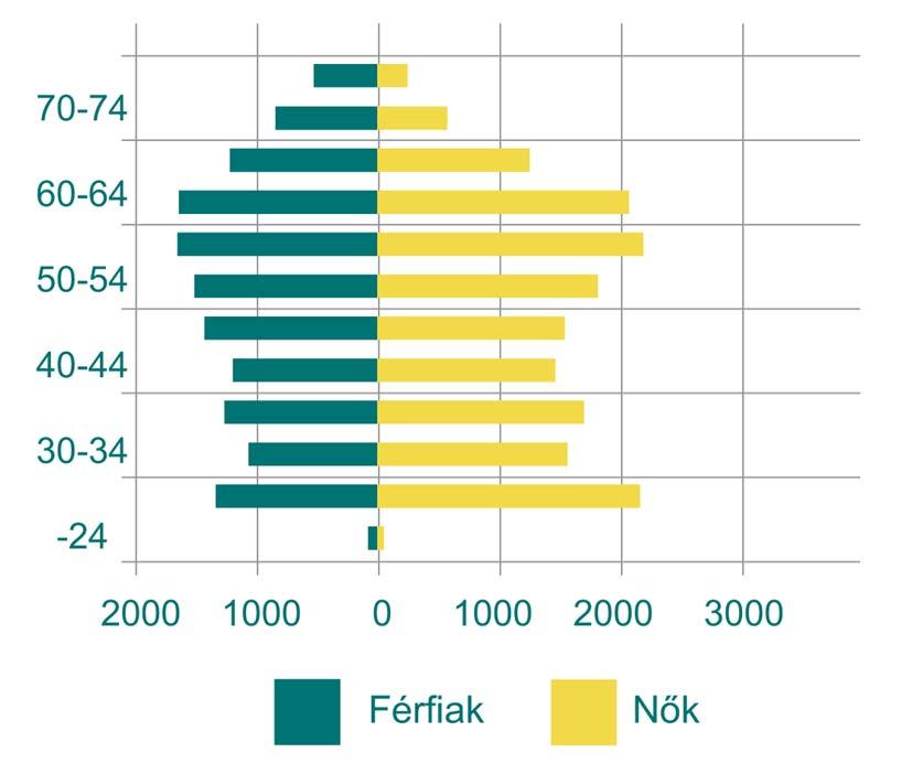 Az orvosok összesített létszáma az EU-átlagnak megfelelõ, de földrajzi koncentrációjuk igen erõs, különösen az orvosegyetemi városok vonzáskörzetében.