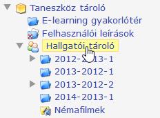 Hallgatói tároló ILIAS hallgatói felhasználói leírás A hallgatói tárolóban hallgatóink hozhatnak létre csoportokat, és változtathatják meg a létrehozott csoportok tulajdonságait, szabályozva így azt,