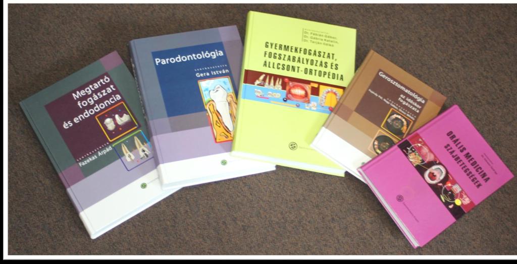 TANKÖNYVEK, SZAKKÖNYVEK : Saját szerkesztés TAN-ÉS SZAKKÖNYVEK Megtartó fogászat és endodoncia Fazekas Á(szerk.:.) Semmelweis Kiadó Budapest 2006 Gerosztomatológia: az időskor fogászata.