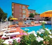 Sol Holiday Girasoli A zónára jellemző standard üdülőházak (3*) vagy színvonalas tengerparti rezidenciák (4*) Rimini különböző övezeteiben, vagy Riccione, Cattolica és a festői fekvésű Gabicce Mare