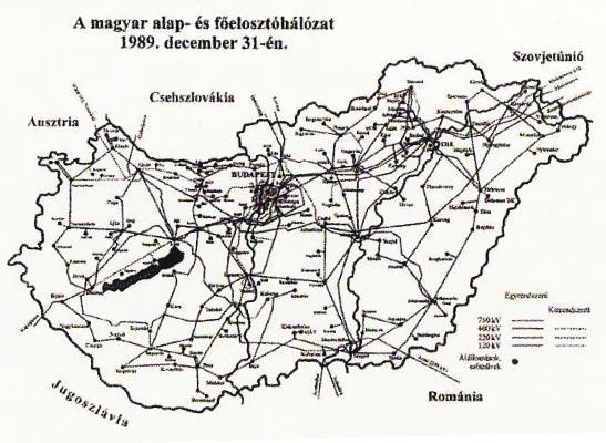 2. A MAGYAR VILLAMOS ENERGIA RENDSZER HÁLÓZATÁNAK KIALAKULÁSA Az elmúlt évszázad első harmadában, - felében Európában (így Magyarországon is) kialakultak a nemzeti szintű egyesített energia