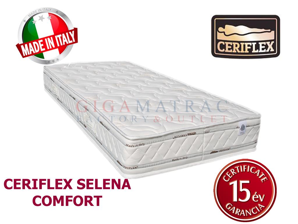 Gigamatrac Factory&Outlet» Matracok» Vákuummatracok» Ceriflex Selena Comfort Vákuummatrac Ceriflex Selena Comfort Vákuummatrac Méretek 80*200cm: 43500 Ft Akciós ár: 39900 Ft 90*200cm: 43500 Ft Akciós