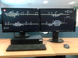 Trainguard STC computer-aided train control system