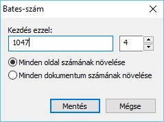 1. Kattintson a gombra, ezután kattintson a Létrehozás... 2. A megnyíló párbeszédpanelen adja meg a számozási stílus nevét a Név mezoben. 3.